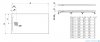 Laufen Pro Marbond brodzik prostokątny 140x70 cm grafitowy H2129530780001